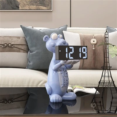 Şanslı Leopar Dijital Saat